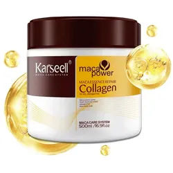 Karseell Haarmaske Haarpflege Haarspülung Haarkur mit Kollagen Arganöl Karseell 500ml, 1-tlg., Haarmaske, Haarpflege, Karseell, Haarspülung