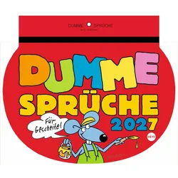 Athesia Kalenderverlag Wandkalender Dumme Sprüche Kalender 2027 - Für Gescheite!