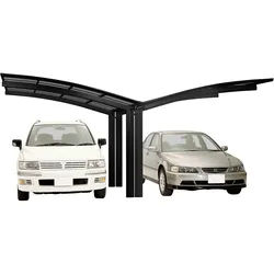 Ximax Carport Portoforte Typ 80 Y-Ausführung 495 x 542 cm-schwarz