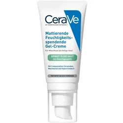 CeraVe Mattierende Feuchtigkeitsspendende Gel-Creme: Spendet Feuchtigkeit und absorbiert überschüssigen Talg bei öliger und fettiger Haut