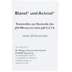Teststreifenheft zur Urin ph-Wert Bestimmung Teststreifen 50 St 50 St Teststreifen