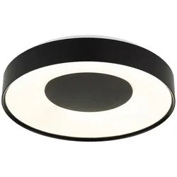 GLOBO LIGHTING Deckenleuchte JOLLIANA, LED fest integriert, LED Deckenleuchte für Wohn- & Schlafzimmer RGB weiß Ø 38,6 cm x 7,5 cm