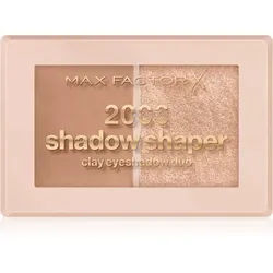 Max Factor 2000 Calorie Shadow Shaper Duo Lidschatten Farbton 020 Bronze Glaze 4 g