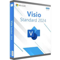 Microsoft Visio 2024 Standard | Vollversion | Sofortdownload + Produktschlüssel
