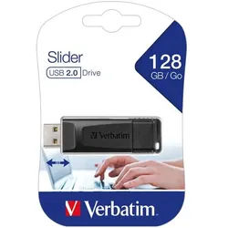 Verbatim USB 2.0 Stick 128GB, Slider