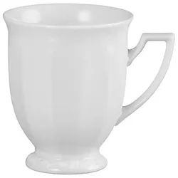 Rosenthal Becher Maria Weiss Becher mit Henkel 0,3 l, Porzellan, Tassen weiß
