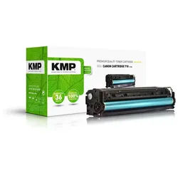 KMP Tonerkartusche 1 Toner C-T20 ERSETZT Canon 718 - cyan, (1-St) blau