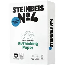 Steinbeis Recyclingpapier »Evolution White« weiß