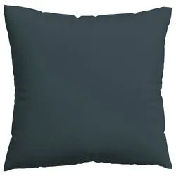 Schlafgut Kissenhülle , Dunkelgrau , Textil , Uni , 40x40 cm , Grüner Punkt, Textiles Vertrauen - Oeko-Tex®, AZO-frei, Oeko-Tex® Standard 100, Oeko-Tex® Made IN Green , bügelleicht, bügelfrei, hochwertige Qualität, formstabil, langlebig , Heimtextilien, Bezüge, Kissenbezüge