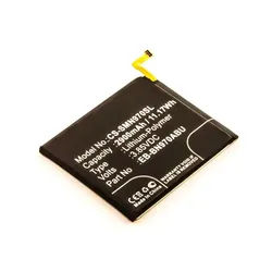Akku passend für Samsung Galaxy Note 10, Li-Polymer, 3,85V, 2900mAh, 11,2Wh, built-in, ohne Werkzeug