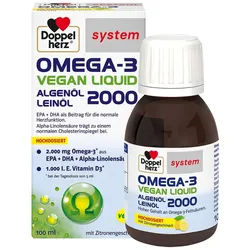 Doppelherz Omega-3 Vegan Liquid 2000 System