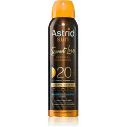 Astrid Sun Coconut Love Trockenöl zum bräunen SPF 20 mittlerer UV-Schutz 150 ml
