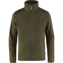 Fjällräven Sten Fleece Herren Fleecejacke dark olive XL