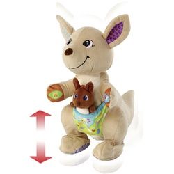 Vtech Spieltier , Braun, Multicolor, Beige , Kunststoff, Textil , 30x35x16.2 cm , Geräuscheffekte, Musik , Spielzeug, Sonstiges Spielzeug