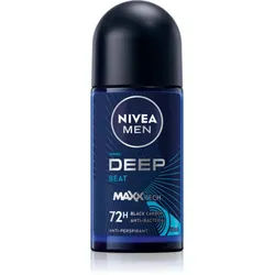 NIVEA MEN Deep Beat Antitranspirant Deoroller 72h für Herren 50 ml
