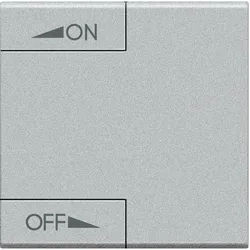 BTicino NT4911M2AIN LivingLight Symbolwippe 2M ON-OFF REGELUNG Tech