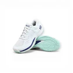Wilson Rush Pro Ace Allcourt 2026 weiss/navyblau Kinder Tennisschuh weiß 38 EU