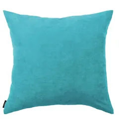 Kissenhülle , Petrol , Textil , Uni , quadratisch , 40x40 cm , Oeko-Tex® Standard 100 , Heimtextilien, Bezüge, Kissenbezüge