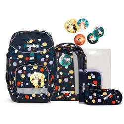ergobag pack 6-teiliges Schulrucksack-Set 2024 Bärnsteinhöhle