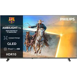 PHILIPS QLED-Fernseher "40PQS6901/12", Energieeffizienz: D (A-G), schwarz, 40 ′′, Fernseher