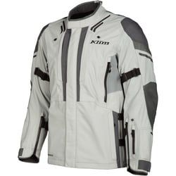 Klim Latitude 2023 Motorrad Textiljacke, grau, Größe XL für Männer