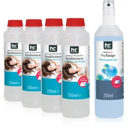 4x 250 ml + 250 ml Set Konditionierer + Vinylreiniger