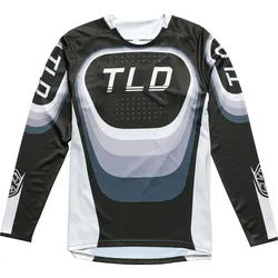Troy Lee Designs Sprint Reverb Kinder Fahrrad Jersey, schwarz-grau-weiss, Größe XL
