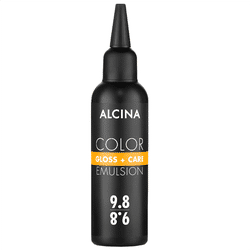 Alcina Color Gloss + Care Emulsion 9.8 lichtblond-silber 100 ml