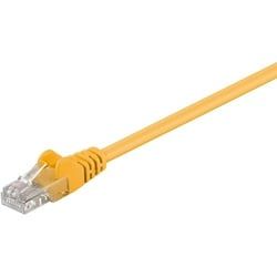 Goobay CAT 5e Patchkabel, U/UTP, Gelb