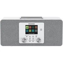 GRUNDIG DTR 6100 Internet- und Digitalradio, FM / RDS DAB+ Internet Radio, DAB, DAB+, FM, Bluetooth, Weiß