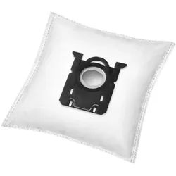 HANSEATIC Staubsaugerbeutel "10er- Pack", weiß, Staubbeutel, mit MicrofiltPlus-Beuteln, mit robustem Kunststoffflansch