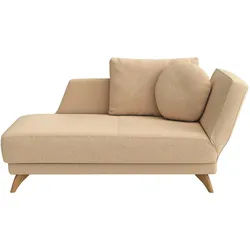 Bali Récamiere , Beige , Textil , 205x74-87x94 cm , Textiles Vertrauen - Oeko-Tex®, Made in Germany, Oeko-Tex® Standard 100 , Stoffauswahl, seitenverkehrt erhältlich, Schlafen auf Sitzhöhe, Armteil rechts , Wohnzimmer, Sofas & Couches, Sofas, Recamieren