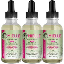 Mielle Organics Rosmarinöl Haaröl Light für Haarwachtstum Haarkur 3x59 ml Unisex