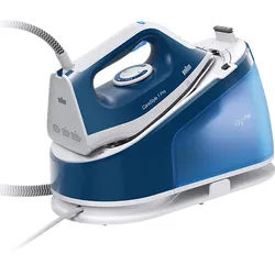 BRAUN CareStyle 1 Pro IS 1512 BL, Dampfstoß 380 g/min, FreeGlide 3D, SuperCeramic Bügelsohle, DoubleSteam, leichtes Bügeln, vertikale Auffrischung, Dampfbügelstation 2200 Watt, 6 bar