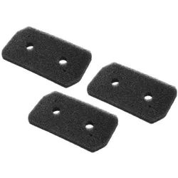 Trade-Shop Filtermatte Schwammfilter 3x passend für Siemens WT45H201NL WT45H207IT WT45H208, für Siemens WT43H001/09, Constructa CWK4H000NL/03, CWK3H000, (3-St), Ersatzteil für Wäschetrockner, Kondenstrockner, Wärmepumpentrockner schwarz