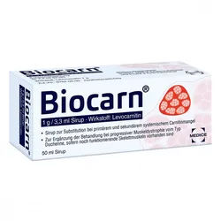 Biocarn Sirup bei Carnitinmangel - stärkt das Herz