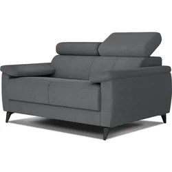 SOFA TAUNUS 2-Sitzer, dunkelgrau