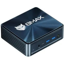 BMAX B10 Pro Intel i7-13620H, 10 Kerne, max.4,9 GHz, 24 GB+ 1 TB Mini-PC (Intel Core i7-13620H, 24 GB RAM, 1024 GB SSD, DP + HDMI + USB-C für Dreifachanzeige)