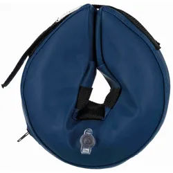 TRIXIE Schutzkragen, aufblasbar, XXS: 14–18 cm / 6,5 cm, blau