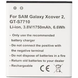 Samsung Galaxy XCover 2 Nachbau Akku nur passend für EB485159LU Akku GT-S7710