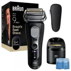 Braun Elektrokörperrasierer Braun Series 9 Pro+ Wet&Dry - Folienrasierer - schwarz schwarz