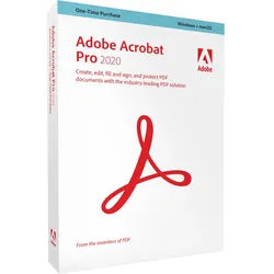 Adobe Acrobat Pro 2020 WIN Edition | 2PC | Vollversion | ESD