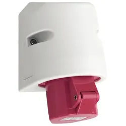 ABL CEE-Steckdose 4-polig 32A 4h 110V/ge IP44 D42S11 Aufputz Schraubkl Kunststoff