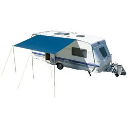 dwt Vorzelt SD Flora blau 300 cm x 240 cm