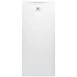 LAUFEN Pro Duschwanne H2139540000001 Marbond Ablauf kurze Seite weiss