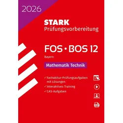 Schulbuch STARK Mathematik T 12. Klasse - Abitur FOS/BOS 2026 Bayern - Prüfungsv diverse rot
