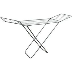 MSV-Spirella Standtrockner , Weiß , Metall , 180x105x48 cm , klappbar , Haushalt & Kleinelektro, Wäschepflege, Wäscheständer
