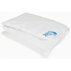 Bettdecke , Weiß , Textil , Füllung: Federn , 155x220 cm , Made in Germany, Oeko-Tex® Standard 100, Responsible Down Standard (Rds), Downpass, Downafresh® , für Hausstauballergiker geeignet, temperaturausgleichend, feuchtigkeitsregulierend, weich und anschmiegsam, reines Naturprodukt, atmungsaktiv, sehr leicht , Heimtextilien, Kopfpolster & Bettdecken, Bettdecken