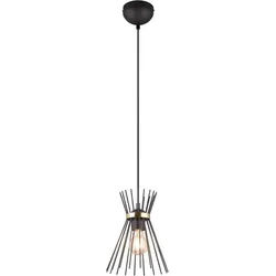 lightling Pendelleuchte Rob, ohne Leuchtmittel, Höhe anpassbar, IP20 Indoor goldfarben|schwarz