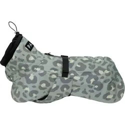 Paikka Visibility Lite Regenmantel für Hunde, 20 cm, grüne Panther-Musterung